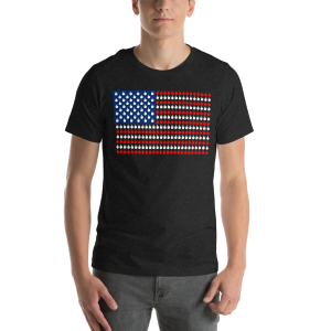 First & Middle — Free Speech Flag Tee