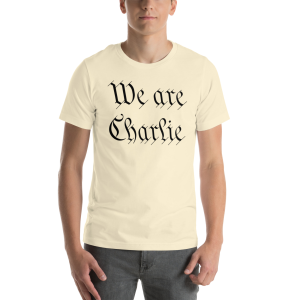 We Are Charlie — They Can’t Shoot US All Tee
